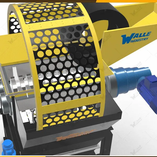 Color Steel Tiles Multiple Shredder Shredding Machine photo-3