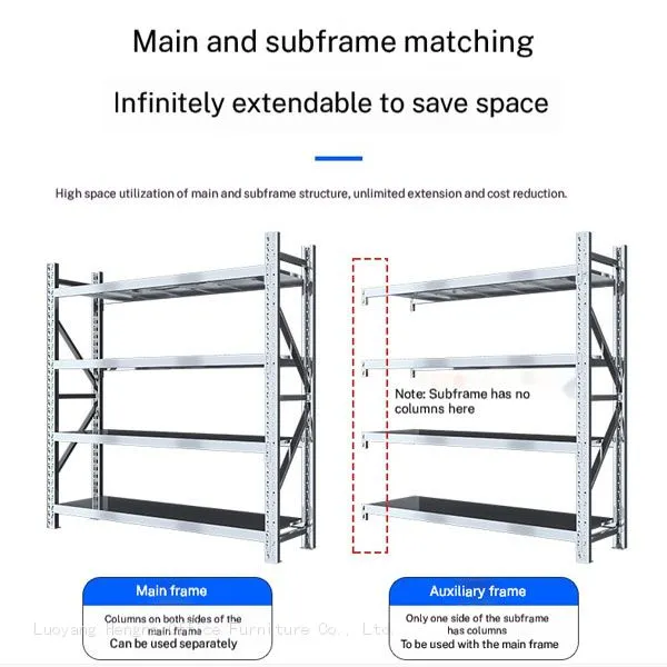 Durable 4 Tier Cold Room Metal Shelf | 1.2mm Thick | for High Density Cold Chain Storage photo-2