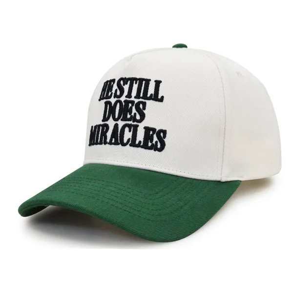 Premium Quality High-end 5 Panels Custom Baseball Caps Multiple Colors Thick 100% Cotton Custom Baseball Caps With Your Logo photo-3