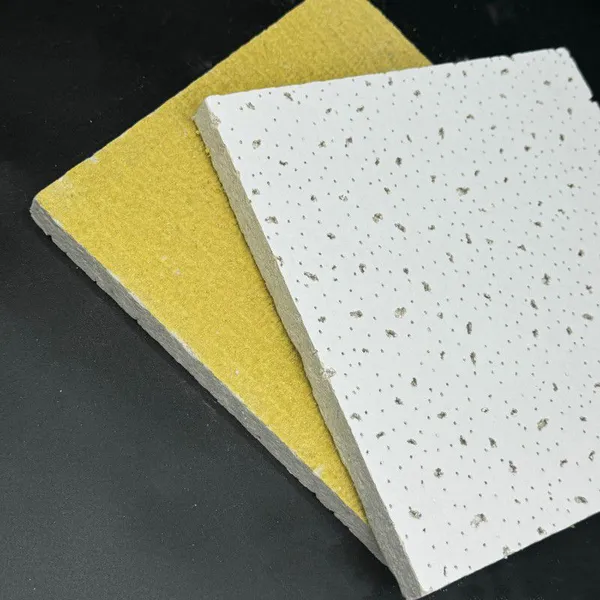 Perforated Washable Mineral Fiber Acoustic Ceiling Panels for Suspended Systems photo-5