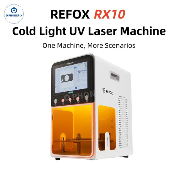 REFOX RK10 Ультрафиолетовый лазерный станок для удаления экрана/заднего стекла iPhone
