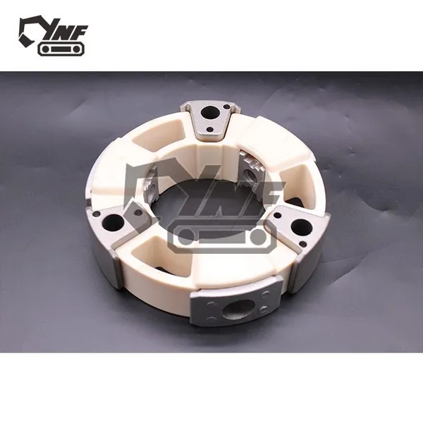 YNF Excavator Hydraulic Pump Coupling Assembly-Flexible Rubber & Aluminum/PU Material Model 130X2 210LX photo-2