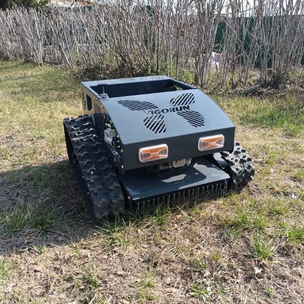 Cutting Height 1-15 cm Adjustable Blade Height by Remote Control Remote Track Mower Radio Controlled Lawn Mower photo-2