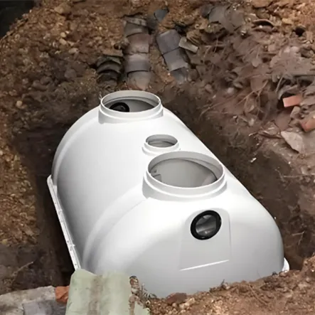 FRP Plastic Septic Tank for Chemical Plant School Hotel Hospital Sewage Treatment