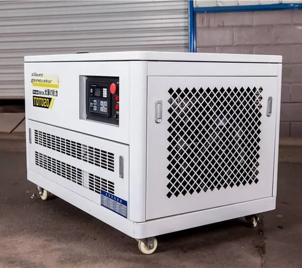 Mobile 50kw Four-cylinder Water-cooled Gasoline Generator for Villa Emergency