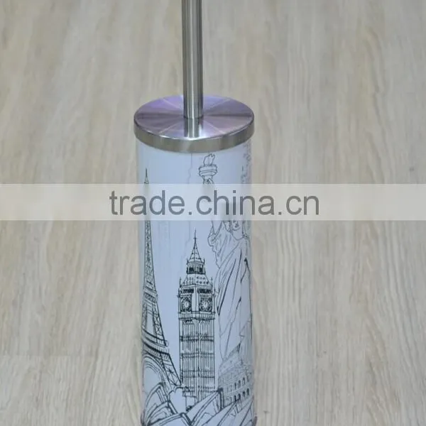 Color Printing Toilet Brush Toilet Bowl