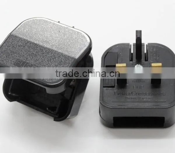 CE ROHS BSI Approved Nylon Schuko Germany EU to UK Ireland Singapore Plug Travel Adapter photo-5