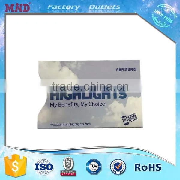 MDB08 Aluminum Foil Rfid Blocking Card Sleeve, Card and Passport Protector Quality Choice Supplier's Choice photo-5
