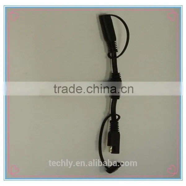 Trailer Electronic UL SPT-2 18 AWG Cable With SAE Plug & 5mm Tinned Wire Harness photo-4