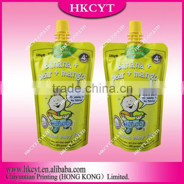 Stand up Color Printing Pouch With Spout photo-2