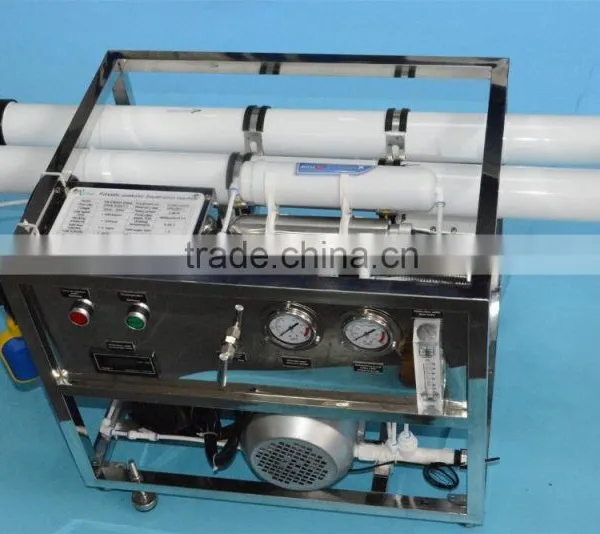 Portable Home Use Small Seawater Desalination RO Water Treatment Plant 2T/D Desalination Plant With Factory Price photo-3