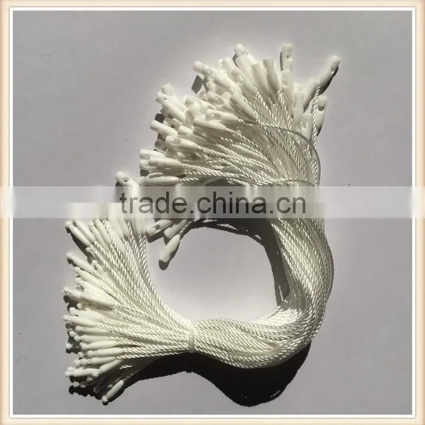 High Quality White Polyester Thread String Tag Plastic photo-6