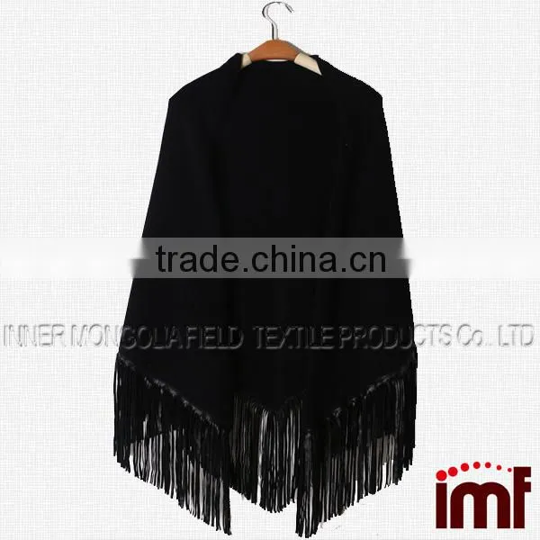 Wholesale Tassel Fringe Shawl photo-2