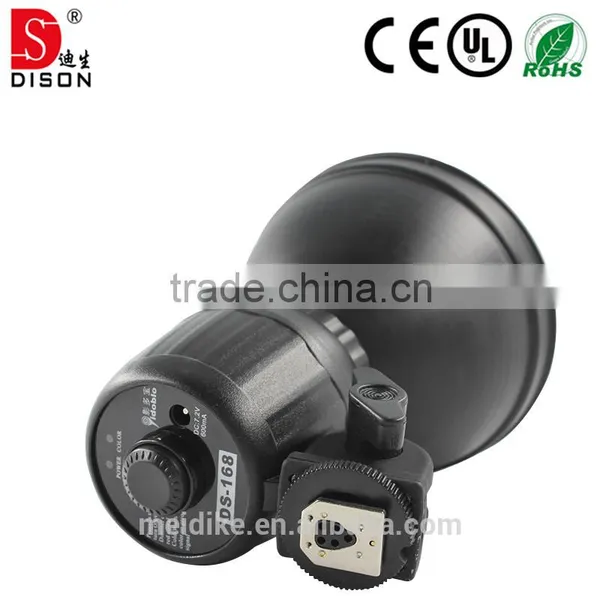 Dison DS-168 Video Light Led With Hot Shoe, Indoor Light up Clothing , Photography Equipment Supplier's Choice photo-3