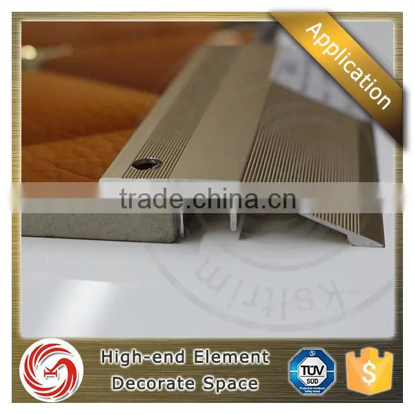 Moderate Cost Floor Adaption Connected Section Laminate Floor Transition Profile photo-3