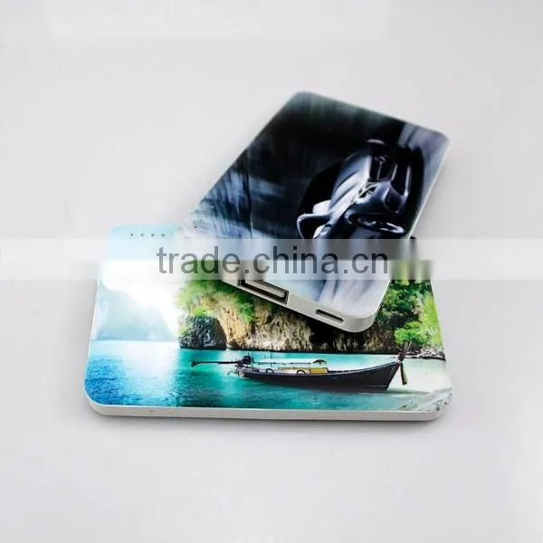 AWC813 2000mah OEM Slim Card Smart Phone Charge Portable Mobile Power Bank photo-5