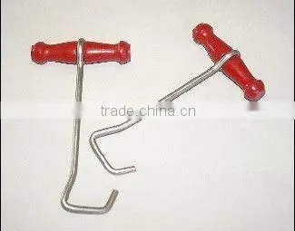 Wooden Handle Boot Hooks