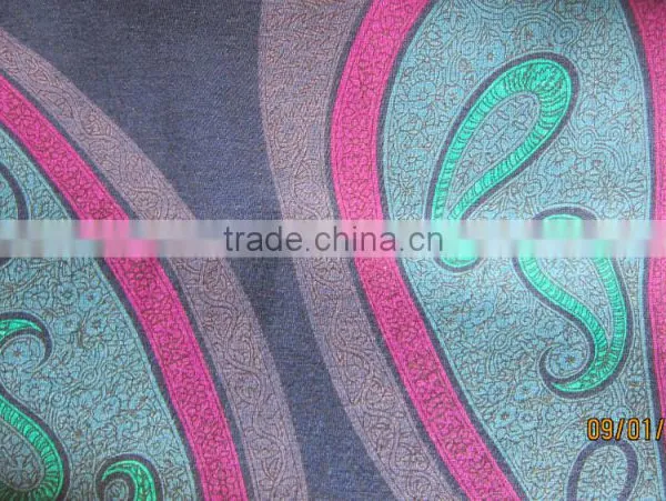 2015 Hot Sell Printed 100% Viscose Spandex Fabric photo-2