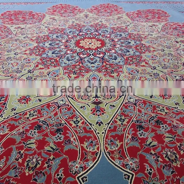 Hand Made Carpet Mosque Rug, Silk Rug Prayer Rug,customized Pattern Carpet Rug