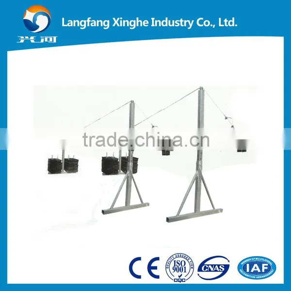 800kg Hot Galvanized Suspended Access Platform / Zlp800 Aluminum Hanging Scaffolding / Ltd80 Hoist Gondola photo-4