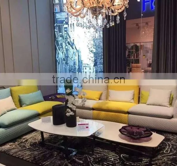 High End Modern Simple Fabric Sofa Set Designs photo-5