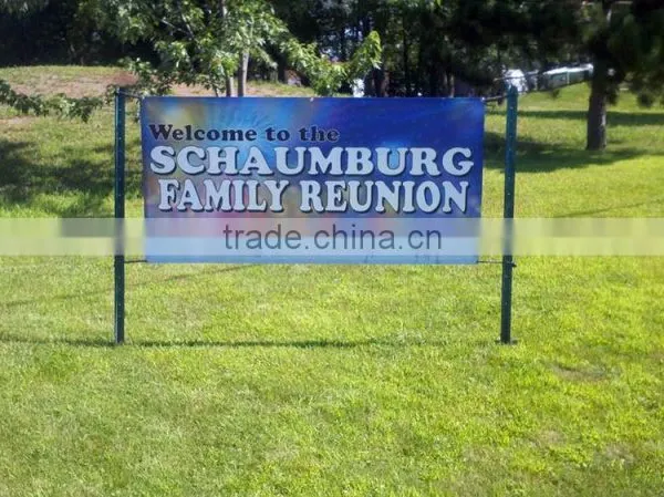 High Quality Custom Printed Mesh Yard Banner photo-3