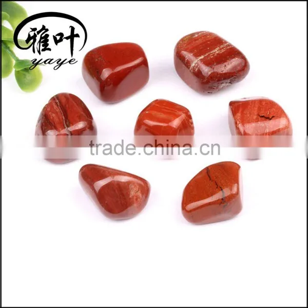 Natural Semi Precious Red Jasper 20-25mm Tumbled Stone Supplier's Choice photo-3