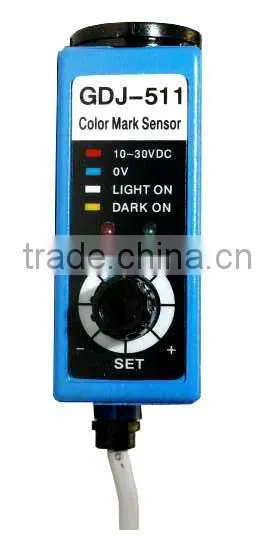 GDJ-411 Color Mark Sensor Switch, Photocell Photo Eye Switch Sensor NPN DC12/24V (IBEST) Quality Choice photo-2