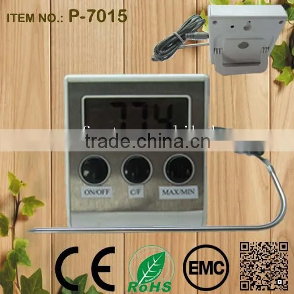 Multifunctional Remote Wireless Barbecue Grill Thermometer photo-4
