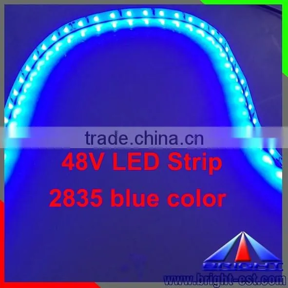 Battery Operate 48V Blue LED Strip,DC 48V Blue LED Light With 60leds/m,Special 48V Blue LED Light Strip photo-4