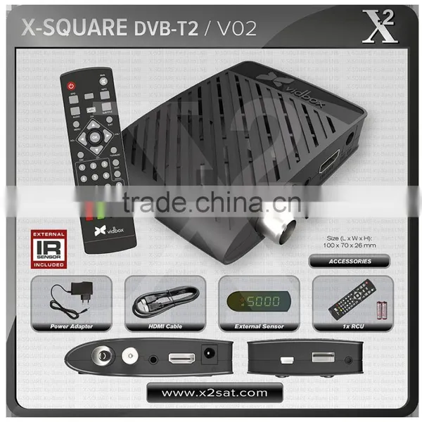 2015 Cheap MPEG4 DVBT2/DVB-T2 1080P Full HD USB Digital TV Receiver photo-2