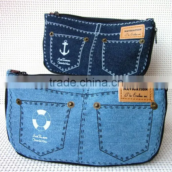 Jeans Pencil Case,Makeup Bag Pencil Case photo-2