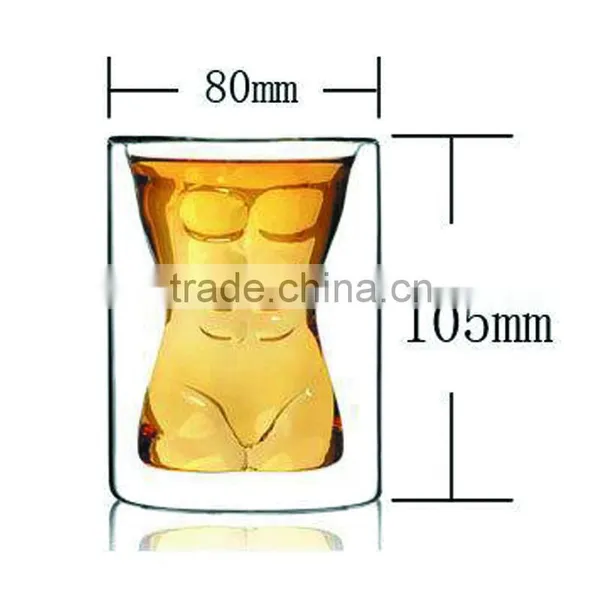 Super Chinese Wholesale Glass Teacup Couple Use Sex Tea Cup Borosilicate Glass Ware Environmental Protection Glass Teaset photo-2