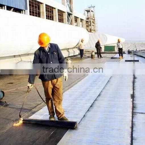 Aluminum Foil Suface Modified Bitumen Waterproof Membrane For Building Roofing photo-6
