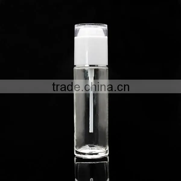 2016 New Lotion Glass Cosmetic Cylinder Bottle 60ml Wholesale in China photo-4