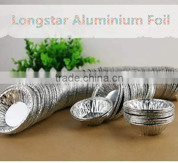 Disposable Aluminium Foil Food Containers Egg Tarts Cup Cake Moulds photo-2