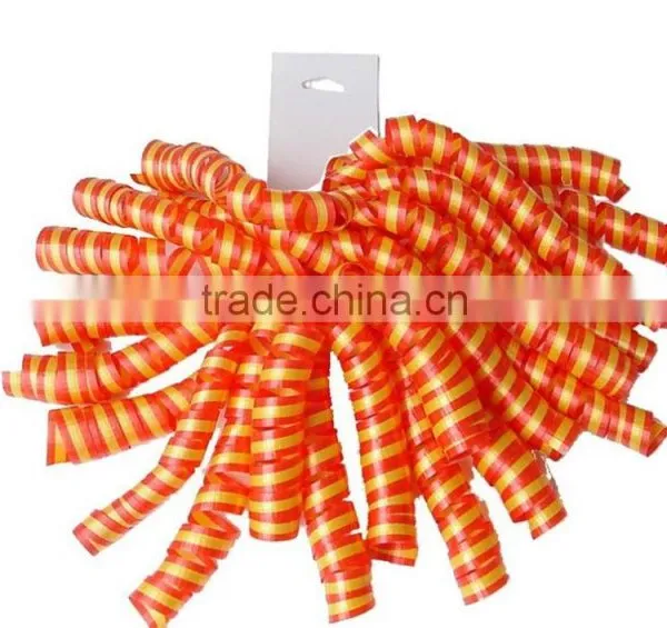 Color Grosgrain Curling Ribbon Bow for Christmas Decorative Bow photo-3