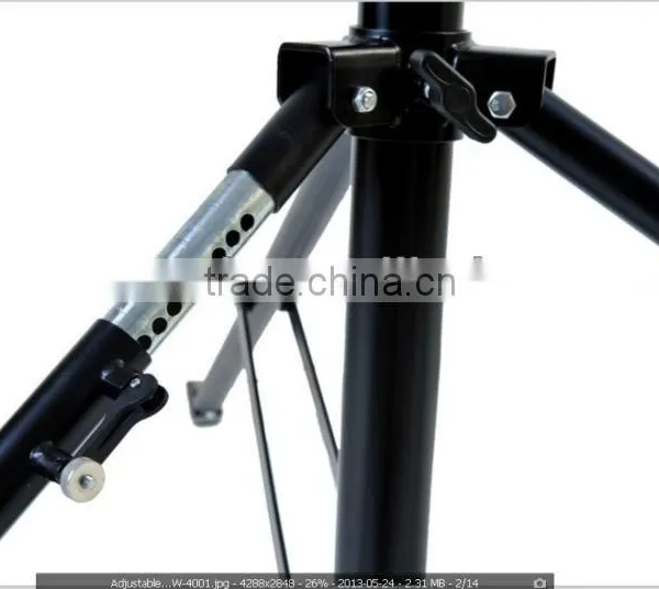 Good Quality Winch-up Lighting Stand Height 3m Load 60kg T-bar Tripod dj Lighting Stand Quality Choice photo-2