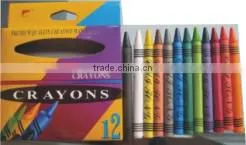 12 Colors Wax Crayon