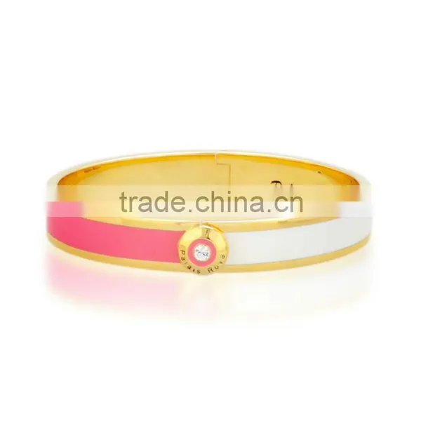 Cheap Handmade Pink Enamel Bracelet photo-4