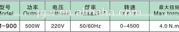 Wholesale JM-900 ONE-PIECE ENERGY-SAVING MOTOR Sewing Machine Motor photo-3