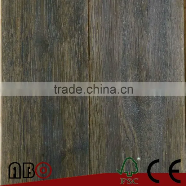 Ammonia Treatment Antique Oak Engineered Wood Flooring photo-3
