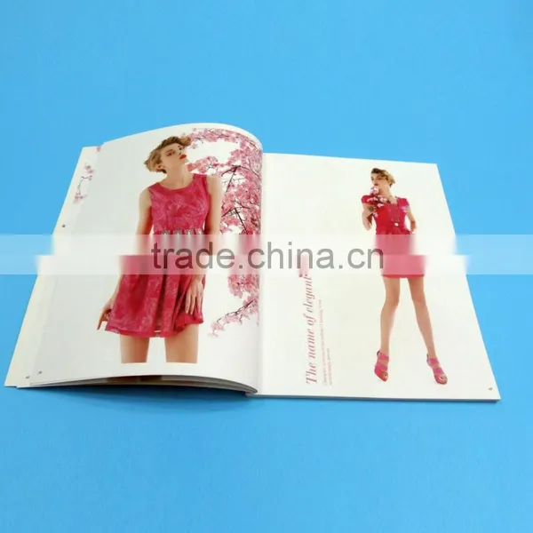 Glossy Magazine Printing/cloth Magazine Printing/A4 Magazine Printing/magazine Perfect Binding photo-2