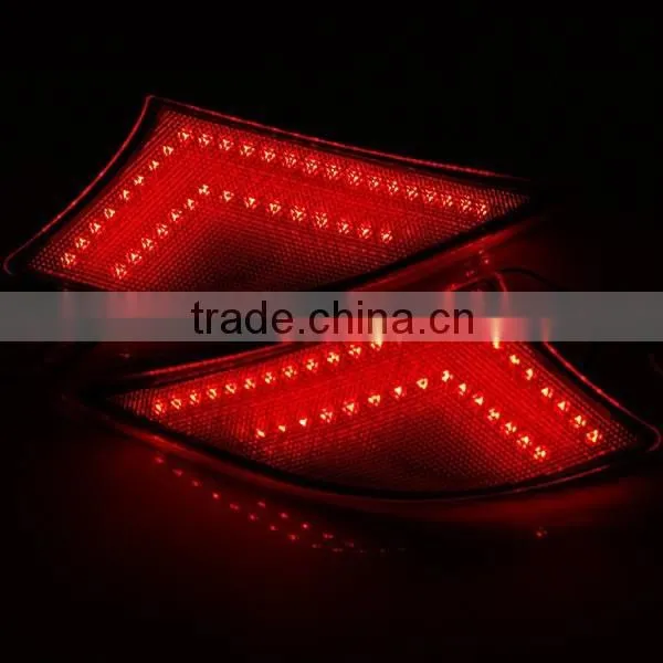 New High Power Red Tail Light Car Accessories 12V Led Waterproof Rear Bumper Lights for Lexus IS photo-3