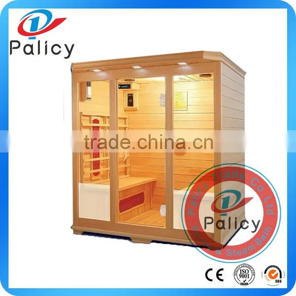 Far Infrared Finland Wooden Sauna Rooms Portable Sauna photo-3