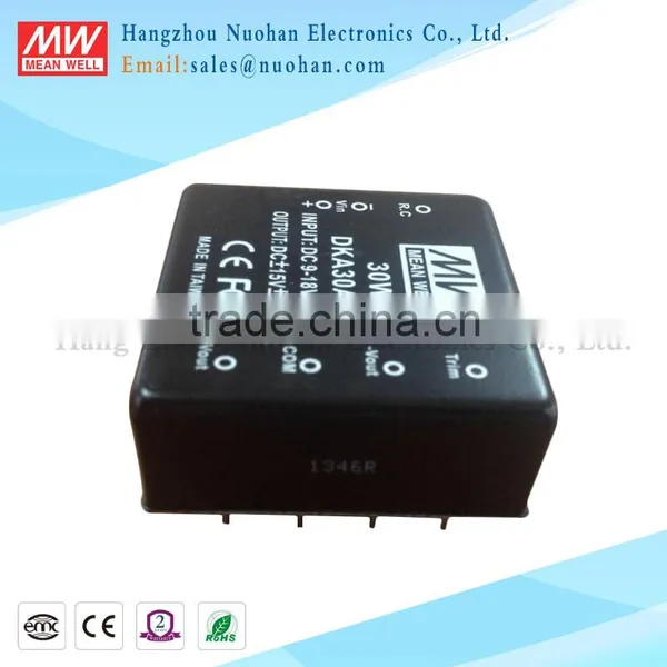 Meanwell 25~30W DC-DC Dual Output Converter Dual Output Switching Power Supply photo-3