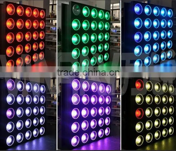 guangzhou professional manufacturer 25x10w led cob blinder/rgb led matrix