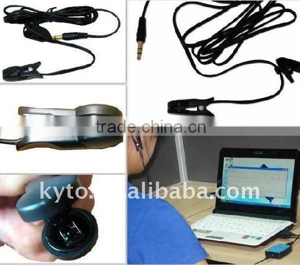 KYTO Factory Outlet Fingertip Pulse Sensor With Micro USB Retractable Cable photo-3