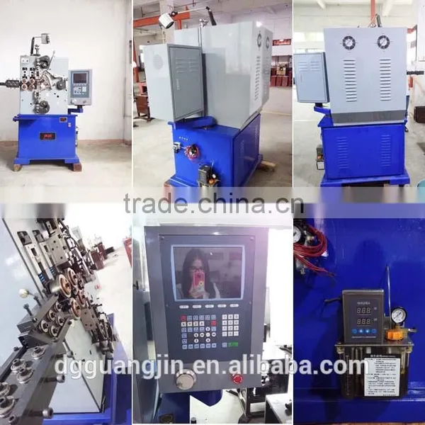 0.8-3.5mm 4axis CNC Rotary Wire Spring Forming Machine photo-4
