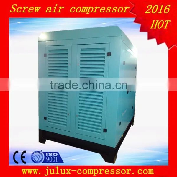 90kw 125hp Variable Frequency Converter Low Pressure Screw Air Compressor photo-3